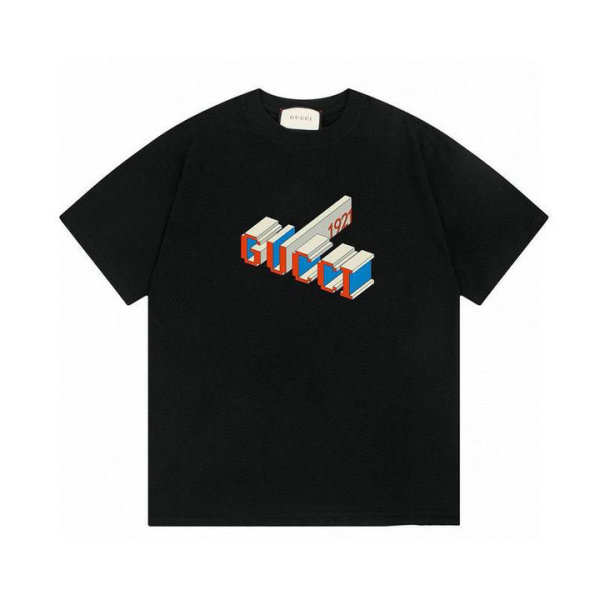 Gucci Short Round Collar T-shirt XS-L (104)