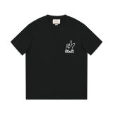 Gucci Short Round Collar T-shirt XS-L (115)