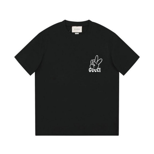 Gucci Short Round Collar T-shirt XS-L (115)