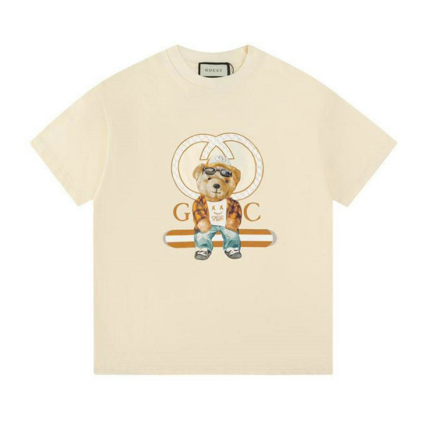 Gucci Short Round Collar T-shirt XS-L (171)