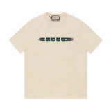 Gucci Short Round Collar T-shirt XS-L (98)