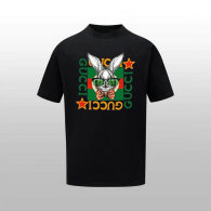 Gucci Short Round Collar T-shirt S-XL (42)