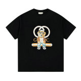 Gucci Short Round Collar T-shirt XS-L (170)