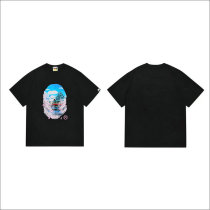 Bape Short Round Collar T-shirt S-XXL (51) Bape Short Round Collar T-shirt S-XXL (51)