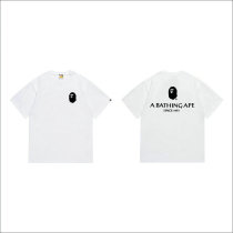 Bape Short Round Collar T-shirt S-XXL (118) Bape Short Round Collar T-shirt S-XXL (118)