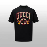 Gucci Short Round Collar T-shirt S-XL (44)