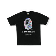 Bape Short Round Collar T-shirt M-XXXL (26)