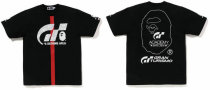Bape Short Round Collar T-shirt M-XXXL (60)