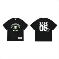 Bape Short Round Collar T-shirt S-XXL (27)