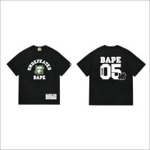 Bape Short Round Collar T-shirt S-XXL (27) Bape Short Round Collar T-shirt S-XXL (27)