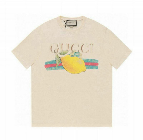 Gucci Short Round Collar T-shirt XS-L (45)