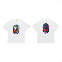 Bape Short Round Collar T-shirt S-XXL (112) Bape Short Round Collar T-shirt S-XXL (112)