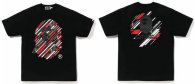 Bape Short Round Collar T-shirt M-XXXL (58)