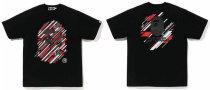 Bape Short Round Collar T-shirt M-XXXL (58)