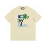 Gucci Short Round Collar T-shirt XS-L (120)
