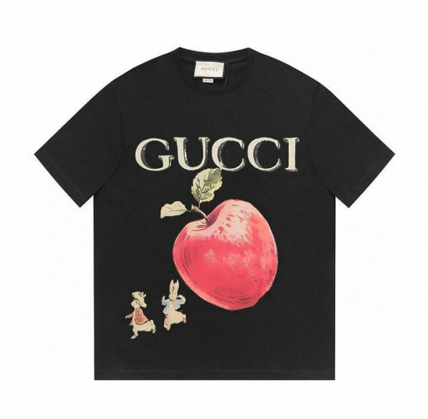 Gucci Short Round Collar T-shirt XS-L (64)