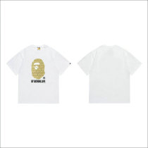 Bape Short Round Collar T-shirt S-XXL (71) Bape Short Round Collar T-shirt S-XXL (71)