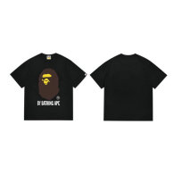Bape Short Round Collar T-shirt S-XXL (7)