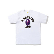 Bape Short Round Collar T-shirt M-XXXL (12)
