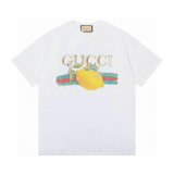 Gucci Short Round Collar T-shirt XS-L (47)