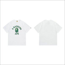Bape Short Round Collar T-shirt S-XXL (79) Bape Short Round Collar T-shirt S-XXL (79)