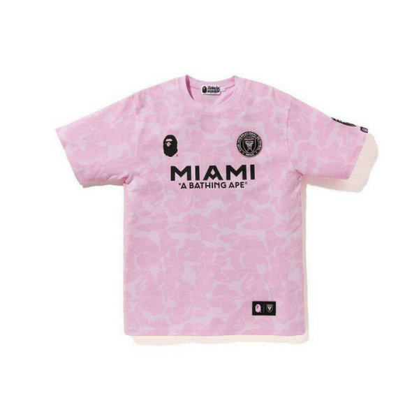 Bape Short Round Collar T-shirt M-XXXL (45)