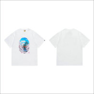 Bape Short Round Collar T-shirt S-XXL (52)