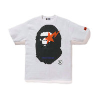 Bape Short Round Collar T-shirt M-XXXL (9)