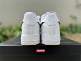 Authentic Supreme x Nike Air Force 1 White/Black