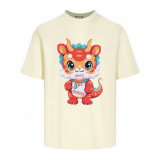 Gucci Short Round Collar T-shirt XS-L (121)