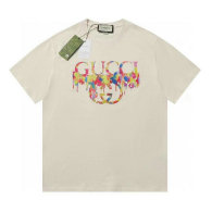 Gucci Short Round Collar T-shirt XS-L (123)