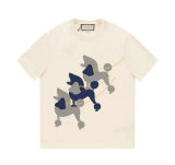 Gucci Short Round Collar T-shirt XS-L (195)