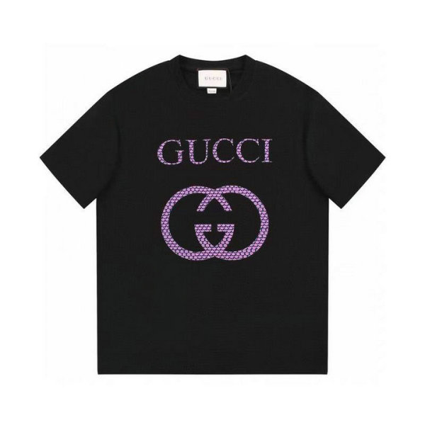 Gucci Short Round Collar T-shirt XS-L (117)