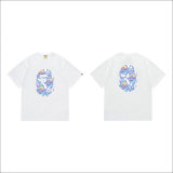 Bape Short Round Collar T-shirt S-XXL (113)