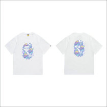 Bape Short Round Collar T-shirt S-XXL (113) Bape Short Round Collar T-shirt S-XXL (113)