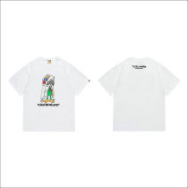 Bape Short Round Collar T-shirt S-XXL (24) Bape Short Round Collar T-shirt S-XXL (24)