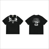 Bape Short Round Collar T-shirt S-XXL (90)