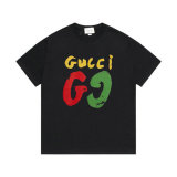 Gucci Short Round Collar T-shirt XS-L (183)