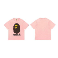 Bape Short Round Collar T-shirt S-XXL (1)