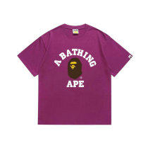 Bape Short Round Collar T-shirt S-XXL (13) Bape Short Round Collar T-shirt S-XXL (13)
