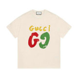 Gucci Short Round Collar T-shirt XS-L (184)