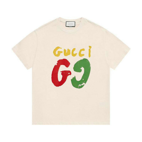 Gucci Short Round Collar T-shirt XS-L (184)