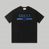 Gucci Short Round Collar T-shirt S-XL (23)