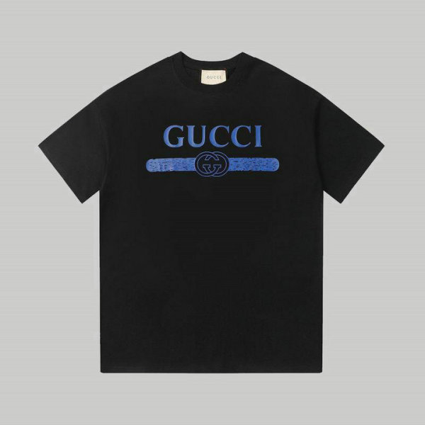 Gucci Short Round Collar T-shirt S-XL (23)