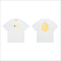 Bape Short Round Collar T-shirt S-XXL (40)