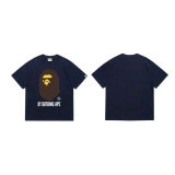 Bape Short Round Collar T-shirt S-XXL (3)