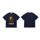 Bape Short Round Collar T-shirt S-XXL (3)