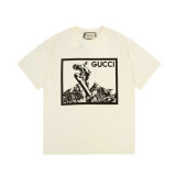 Gucci Short Round Collar T-shirt XS-L (188)