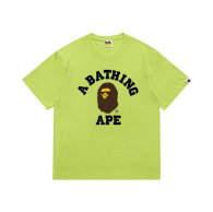 Bape Short Round Collar T-shirt S-XXL (14)
