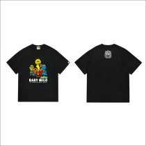 Bape Short Round Collar T-shirt S-XXL (74) Bape Short Round Collar T-shirt S-XXL (74)